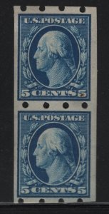 347 Brinkerhoff type ll pair VF OG previously hinged nice color  ! see pic !