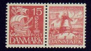 Denmark #192-B8  Mint NH  VF