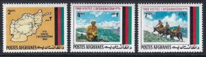 Afghanistan Sc #796-798: Tourist Publicity, 1969 MH. CV $3