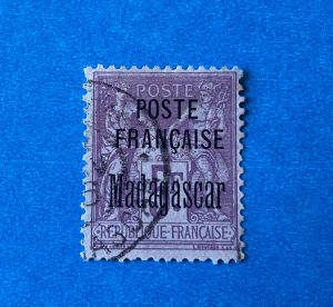 MADAGASCAR 22 Used Overprint (See description)