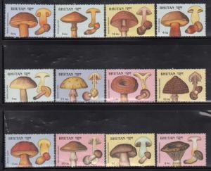 Bhutan 713-36 Mushrooms Mint NH