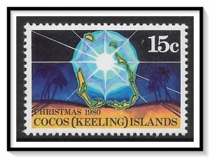 Cocos Islands #53 Christmas MNH