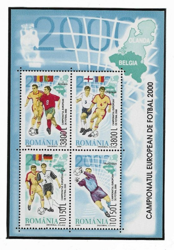 2000-Mi RO BL313-European Football Championship, Belgium and Netherlands