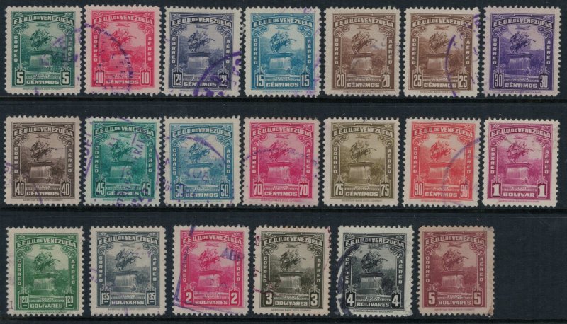 Venezuela #C143-62  CV $19.00