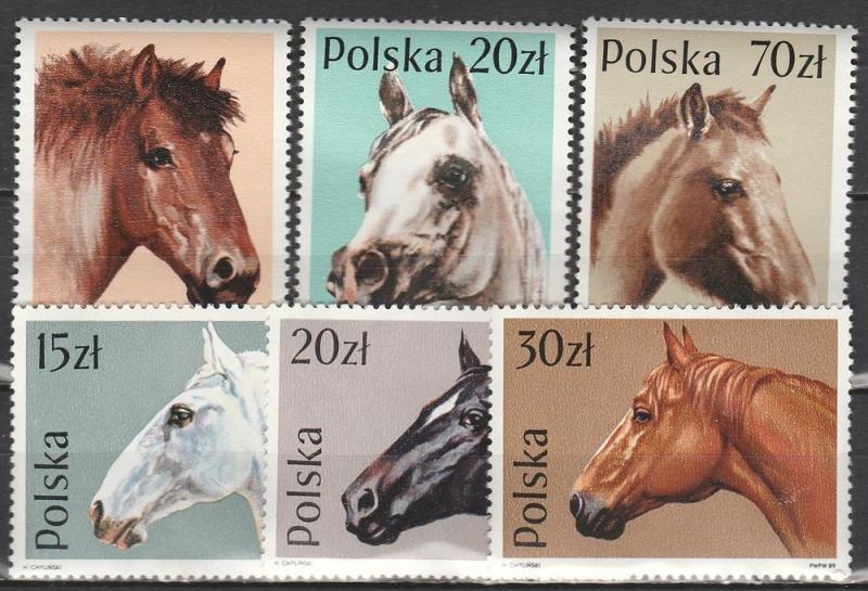 Poland #2894-99 MNH VF (V2121L)