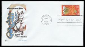 #3272 Year of the Hare Covercraft FDC