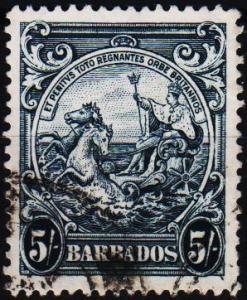 Barbados. 1938 5s S.G.256a Fine Used