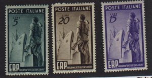 Italy #515-17 Mint NH   VF