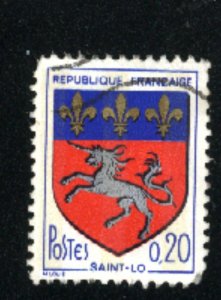 France #1143 used VF 1966  PD