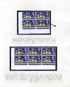 SPECIALISED COLLECTION OF UNMOUNTED MINT PRE-DECIMAL COMMEMORATIVE VARIETIES