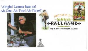 Take Me Out to the Ballgame! First Day Cover