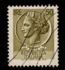 Italy Scott 998F Used Italia common design stamp