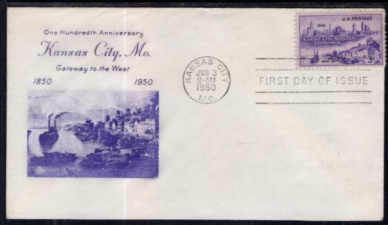 US 994 Kansas City,MO Grimsland Pencil FDC