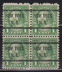 Precancels - New York, NY 632-43