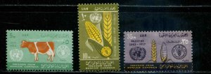 Egypt SC# 582-4 Feedon form Hunger sert MH SSV $1.75