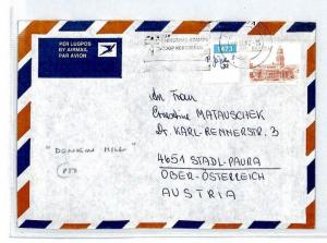 CM76 South Africa 1982 *DONKIN HILL* Postmark Missionary Mail Cover MIVA Austria