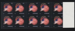 US 4870 49c Forever Mint with Significant Design Altering Misperf Error