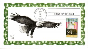 #2534 US Savings Bonds Peterman FDC