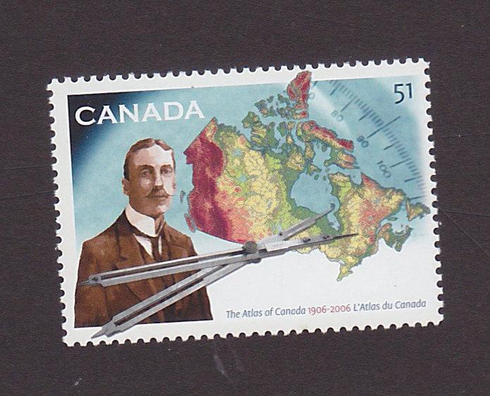 Canada 2160 VF MNH Atlas of Canada