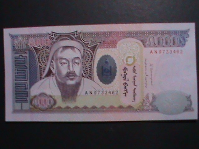 ​MONGOLIA-5000 DOLLARS UNCIRCULATED CURRENCY-VERY FINE WE SHIP TO WORLD WIDE