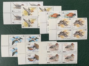 Yemen Republic 1990 Ducks blocks.  Scott 533-539 CV $26. Michel 6-12 CV 38 euro