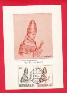 1963 Vatican City  -   MAXICARD