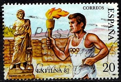 Spain 1987 Scott 2530 used (8721)