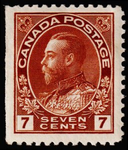 Canada Scott 114 (1924) Mint H F-VF, CV $22.50 B