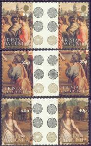 Tristan da Cunha 344-46 MNH 1983 Raphael Ptgs. G.Prs.