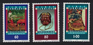 Liechtenstein Tibetan Collection 3v 1993 MNH SG#1051-1053