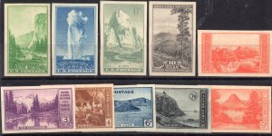 United States Scott #756-765 MINT NH NGAI Full set of 10 Great fresh set.