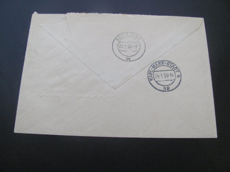 GERMANY DDR 1959 OFFICIAL COVER    (100)