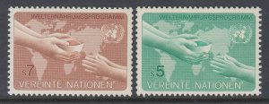 UN Vienna 33-34 MNH VF