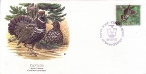 Canada FDC SC# 1098a Spruce Grouse L122