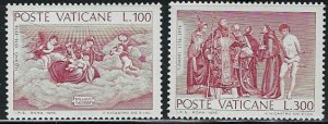 Vatican 590-91 MNH 1976 st (an4598)