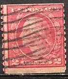 U.S.A.; 1916; Sc. # 492;  Used Perf. 10 Single Stamp