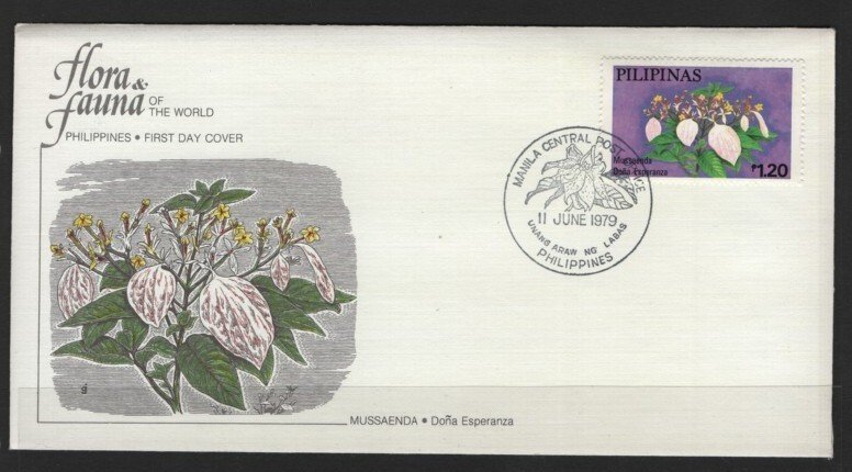 Philippines  Sc 1412 Mussaenda L429