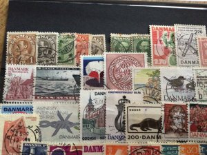 Denmark mounted mint or used stamps  A12358