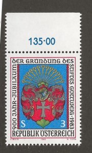 AUSTRIA  SC  # 1239  MNH