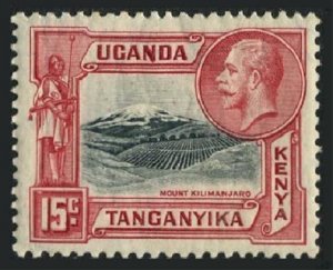 Kenya,Uganda,Tanganyika 49,MNH. Michel 34. King George V,1935.Mount Kilimanjaro.