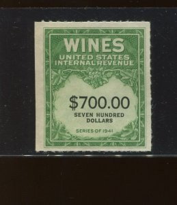Scott RE167A Wines Revenue Unused Stamp (Stock RE167A-2)