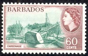 Barbados Sc# 263 MH 1964-1965 60c Definitives