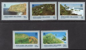 PITCAIRN ISLANDS SCOTT 198-202