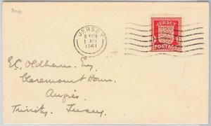 42233 - GB : JERSEY   - POSTAL HISTORY:  Michel # 2 on FDC COVER - 1941