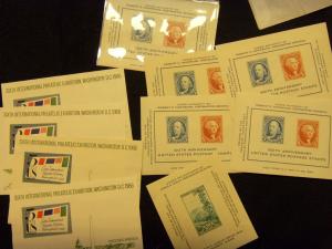 Small Assortment of Souvenir Sheets NR