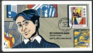 5793 - FDC - 63c Paintings by Roy Liechtenstein: Modern Painting I - Bullseye