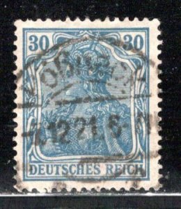 Germany Reich Scott # 123, used, Mi # 144 II, exp h/s