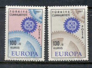 Turkey 1967 Europa MUH