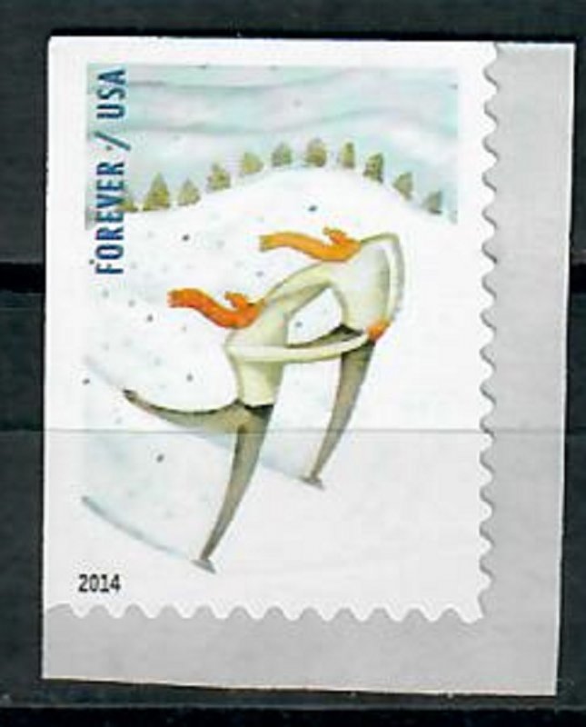 4941 Skaters Forever stamp MNH Single from booklet