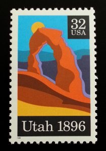 1996 32c Utah Statehood Centennial Scott 3024 Mint F/VF NH